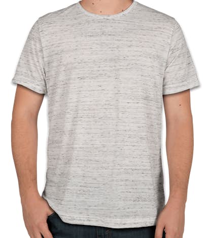 Canvas Melange Blend T-shirt - White Marble