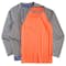 Augusta Heather Raglan Long Sleeve Performance Shirt