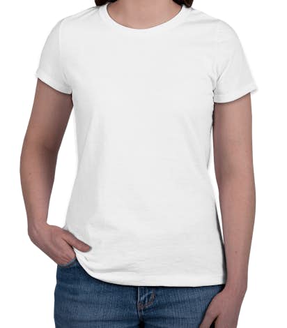 Jerzees Ladies 50/50 T-shirt - White
