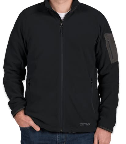 Marmot Reactor Full Zip Microfleece Jacket - Black