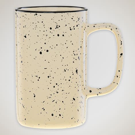 18 oz. Ceramic Tall Camper Mug - Sand