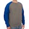 Independent Trading Heather Raglan Crewneck Sweatshirt - Other View: 1