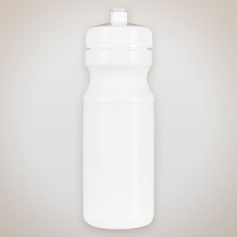 24 oz. Bike Water Bottle - White