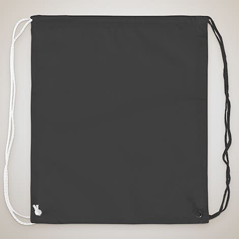Spirit Two-Tone Drawstring Bag - Black / White