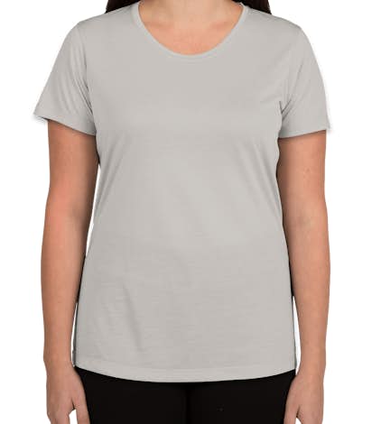 Sport-Tek Ladies Soft Jersey Performance Shirt - Silver