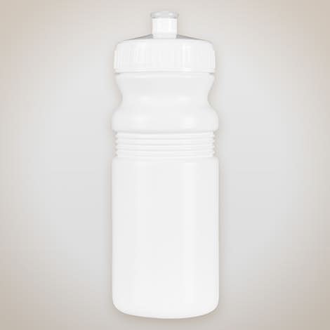 20 oz. Bike Water Bottle - White