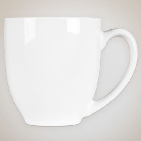 14 oz. Bistro Mug - White