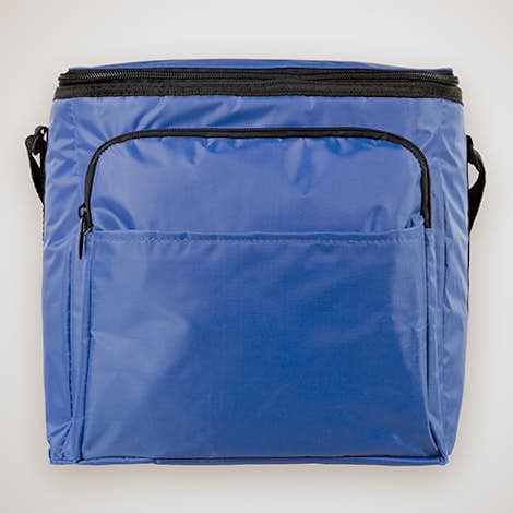 Solid Color 12 Can Cooler - Blue