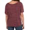 Bella Ladies Flowy Melange T-shirt - Other View: 2