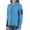 Port Authority Ladies Colorblock Full Zip Microfleece Jacket - Other View: 1