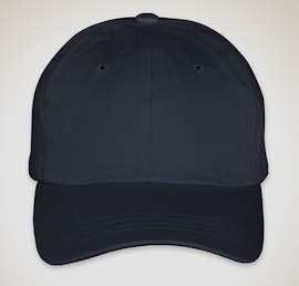 Yupoong Cotton Twill Hat - Color: Navy