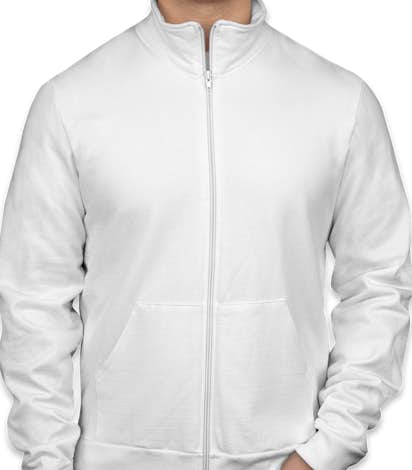 American Apparel Zip Jogger - White