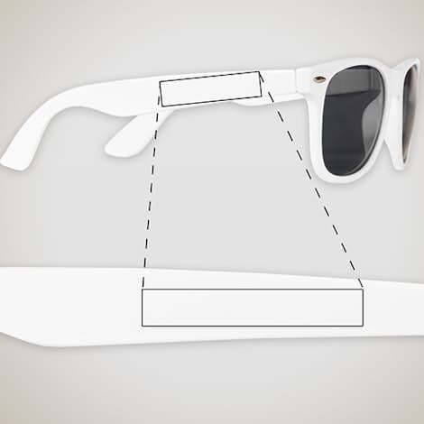 Sun Ray Sunglasses - White
