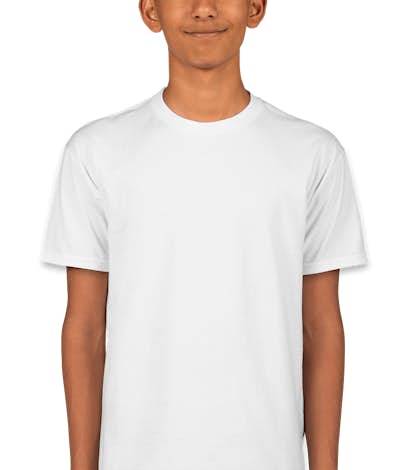 Hanes Youth Nano-T - White