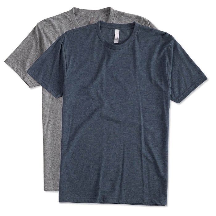 Custom Next Level Tri-Blend T-shirt - Design Short Sleeve T-shirts ...