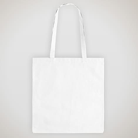 Promotional Non-Woven Convention Tote - White