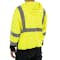 ML Kishigo Class 3 Hi-Vis Hooded Full Zip Sweatshirt - Other View: 2