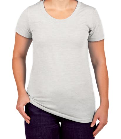 Canada - Bella Juniors Tri-Blend T-shirt - White Fleck Tri-Blend