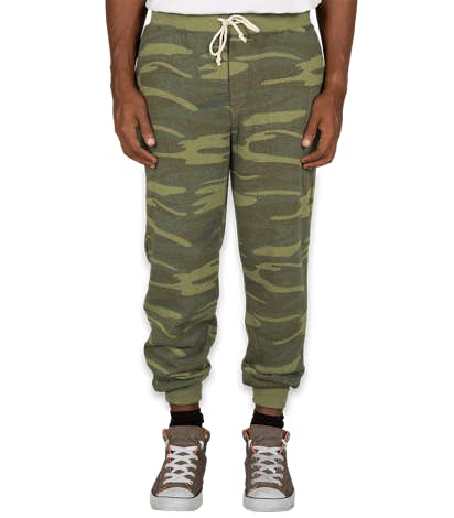 Alternative Apparel Camo Jogger Sweatpants - Camo