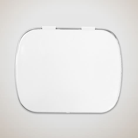 Domed MicroMints® Tin - White