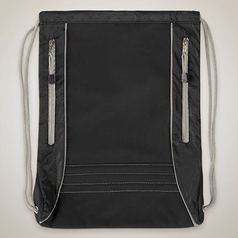 Challenger Sport Drawstring Bag - Black / Grey