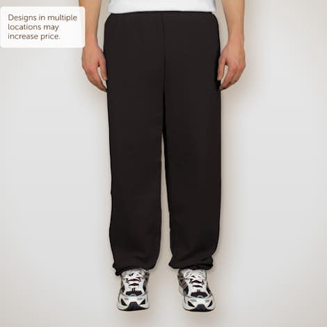 Canada - Gildan Midweight 50/50 Sweatpants - Black