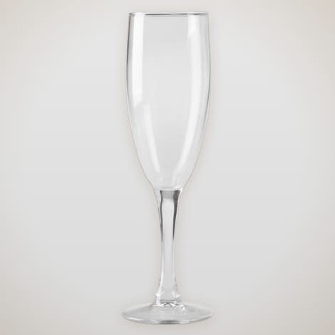 5.75 oz. Champagne Flute Glass - Clear