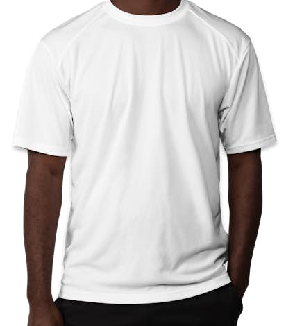 Badger B-Dry Performance Shirt - White