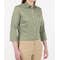 Van Heusen Ladies 3/4 Sleeve Baby Twill Dress Shirt - Other View: 1
