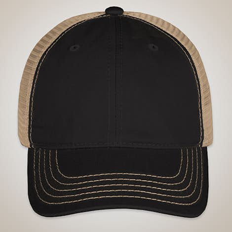District Super Soft Trucker Hat - Black / Khaki