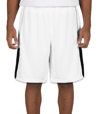 Teamwork Surge Lacrosse Short - White / Black