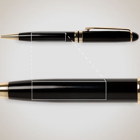 BIC Esteem Pen - Black / Gold