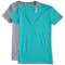 Next Level Juniors Tri-Blend Deep V-Neck T-shirt
