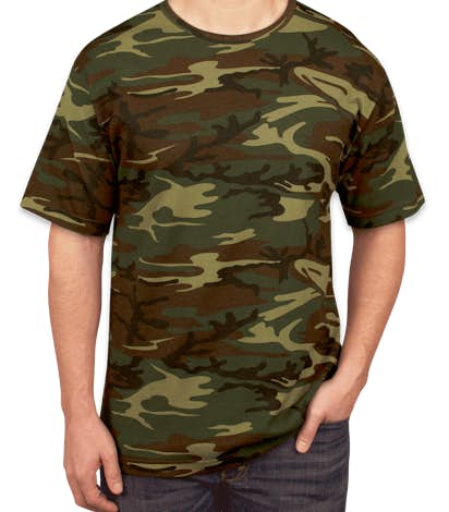 Canada - Code 5 Camo T-shirt - Green Woodland
