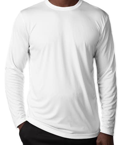 Sport-Tek Competitor Long Sleeve Performance Shirt - White