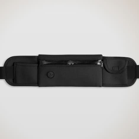 Neoprene Running Belt Fanny Pack - Black