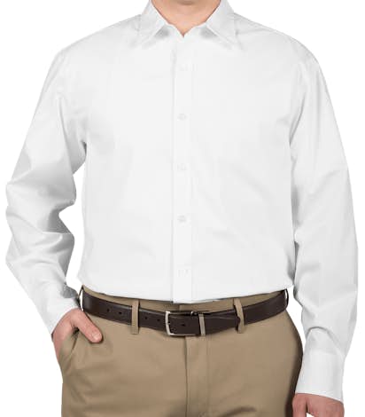 Port Authority Stretch Poplin Dress Shirt - White