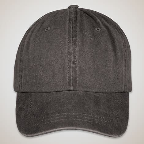 Mega Cap Pigment Dyed Hat - Black