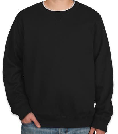 Sport-Tek Premium Crewneck Sweatshirt - Black