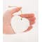 Full Color Heart Ceramic Ornament - Other View: 1