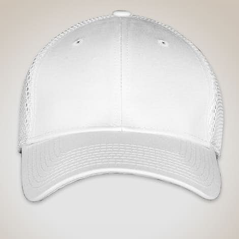 New Era Stretch Fit Mesh Hat - White