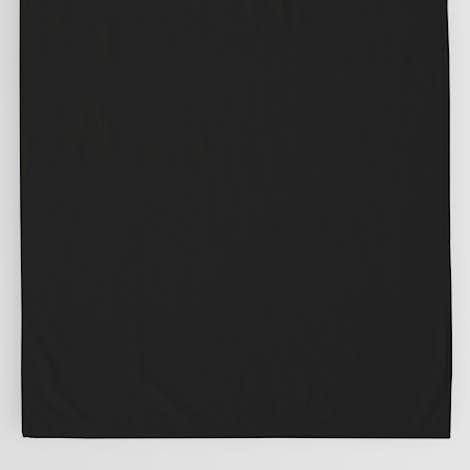 Heavyweight Embroidered Beach Towel - Black