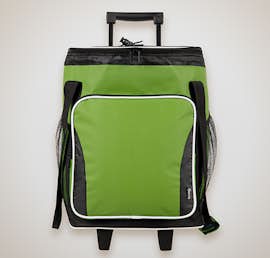 KOOZIE ® Tailgate Rolling Cooler - Color: Green