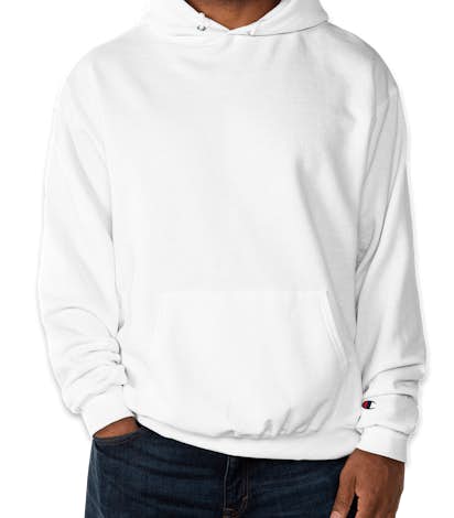 Champion 50/50 Eco Pullover Hoodie - White