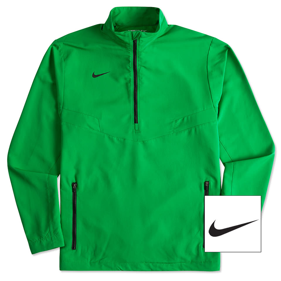 Design Nike Golf HalfZip Windbreaker Online at CustomInk