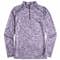 Badger Ladies Heather Quarter Zip Performance Shirt