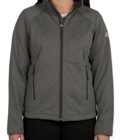 The North Face Ladies Ridgeline Soft Shell Jacket - Dark Grey Heather
