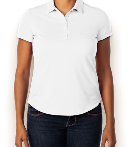 Nike Golf Ladies Dri-FIT Smooth Performance Polo - White