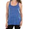 Bella Ladies Flowy Melange Racerback Tank - Other View: 1