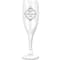 5.75 oz. Champagne Flute Glass - Other View: 2